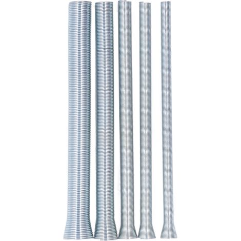 Rohrbiegeset Mit Feder Für Dünnwandige Kupfer- Und Aluminiumrohre: 5/8 Zoll, 1/2 Zoll, 3/8 Zoll, 5/16 Zoll, 1/4 Zoll