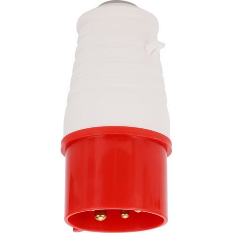 Industrieller 5-poliger, Dreiphasiger, Explosionsgeschützter Und Wasserdichter Netzstecker, 32 A, 220–380 V/240–415 V