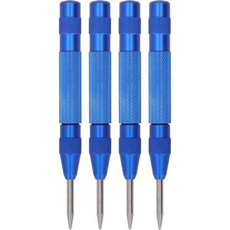 4-teiliger Hss-automatikwerkzeugsatz, Körner, 5 Zoll, Für Montage Und Wartung, Blau