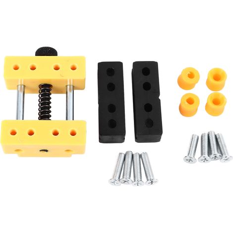 Mini-tischschraubstock, Bohrmaschine, Vorrichtung, Mikro-holzschnitzschraubstock Für Unregelmäßige Runde Und Quadratische Objekte Von 0 Bis 55 Mm Durchmesser