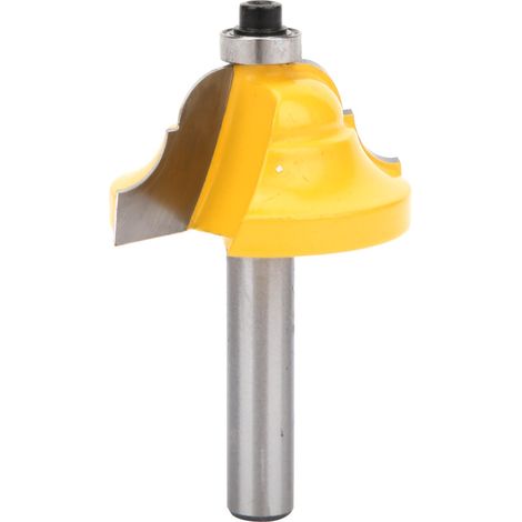 Römischer Doppel-ogee-holzfräser, 8-mm-schaft, 8 X 38,1 Mm