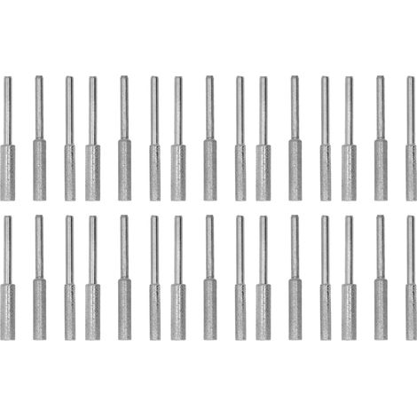 Kettensägen-schärfstein, 30-teilig, 4,0 Mm, 4,8 Mm, 5,5 Mm, Schleiffeile, 3-mm-schaft-werkzeugset