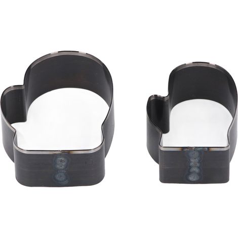 Handschuhförmige Stanzform Für Leder, 2 Stück, 50 Mm 60 Mm, Stanzform Aus Legiertem Stahl Für Bastelarbeiten