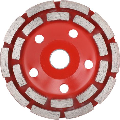 125-mm-topfschleifscheibe, Staubdicht, Präzisionsschnitt, Zweireihig Für 125-mm-winkelschleifer