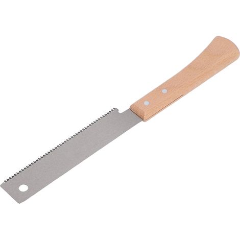Kleine Sk5-handsäge, Sägeblatt, Buchenholzgriff, Feinverzahnter Griff Für Holzarbeiten, Zapfenverbindungen Und Zapfenlöcher.