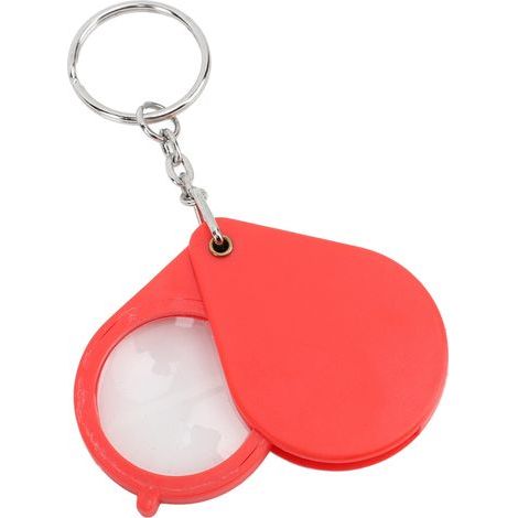 Mini-taschenlupe 10x – Faltbare Juwelierlupe Mit Schlüsselanhänger, Perfekt Zum Lesen, Für Die Schmuckherstellung Und Bastelarbeiten