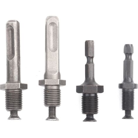 Bohrfutterverbinder, 4-teilig, Vierkant-, Sechskant- Und Rundschaft, Adapter, Schaftumwandlung