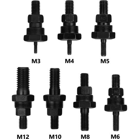 Zubehör Für Nietmaschinen, Gewindedorn, Nietmutter, Werkzeugadapter, Zugstange, Ersatznietköpfe