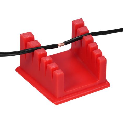 Lötstation, Drahtklemmständer, Werkbank, Abs-kabelhalterungsklemme Zum Klemmen Von Silikonkabeln (30–12 Awg)