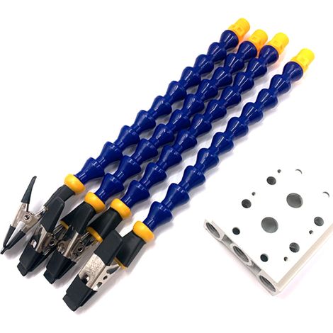 Tischklemme Mit Flexiblem Arm, Lötkolbenhalter Aus Aluminiumlegierung, Lötreparaturen An Leiterplatten, Universalklemme, Hilfswerkzeug Für Die Dritte Hand