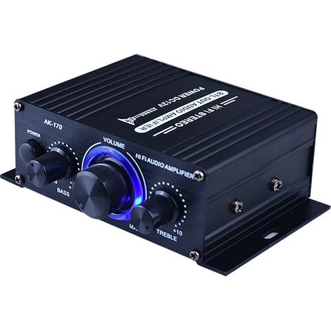 Ak170 Audio-leistungsverstärker, Tragbarer Lautsprecher Für Auto Und Zuhause