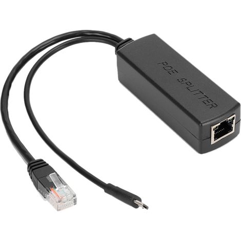 Dc48v Auf Dc5v Poe Ethernet Splitter-adapter, Injektormodul, Usb-anschluss