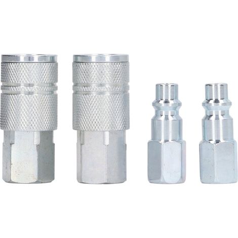 Luftkupplungs-set, Schnellanschluss-schlauchverschraubungen, 3/8-zoll-npt-kompressorzubehöranschlüsse