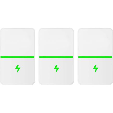 Energiespargerät, 3-teilig, Wattstopp, Stromsparbox, Stabile Haushaltsspannung, Uk-stecker