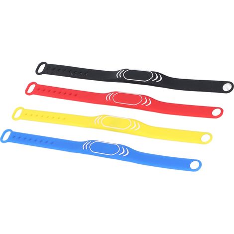 Nfc-armband T5577id, Kopierbar, Wasserabweisend, Silikon, 4 Farben, Für Zutrittskontroll- Und Anwesenheitserfassungssysteme In Aufzügen