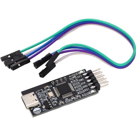 Stm32-simulations-download-brenner, Swd-entwicklungs-debugger, Usb-seriell-port, Offline-downloader, Dc5v