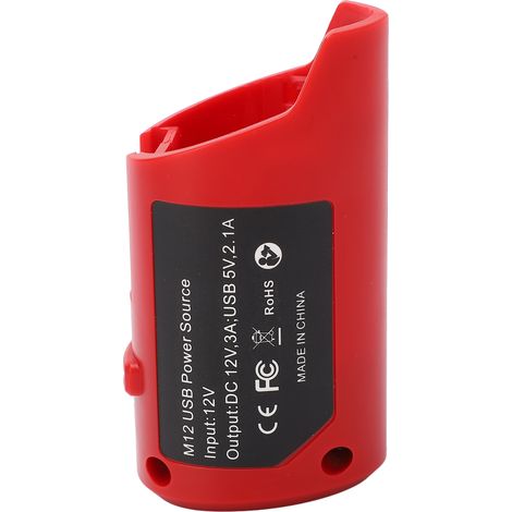 Usb-akkuladegerät, Stabile Leistung, 2 Sichere Ausgangstypen, Dc12v-ladegerät