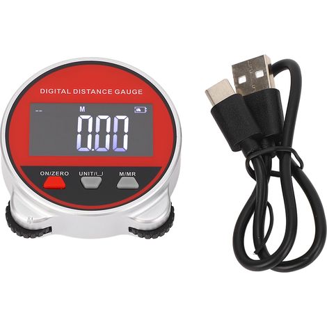 Elektronischer Rollmeter, Messbereich 0–199,999 M, Übersichtliches Lcd-display, Digitaler Entfernungsmesser Mit Datenspeicherung