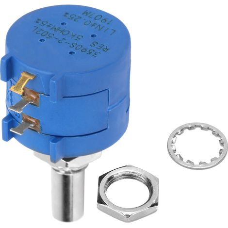 3590s-2-502l 5k Ohm Präzisions-mehrgangpotentiometer Mit Einstellbarem Widerstand
