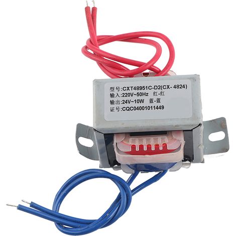Wechselstromausgangsspannung 12v/24v, Eingangsleistung 10w, Einzeltransformator 220v 50hz (24v)