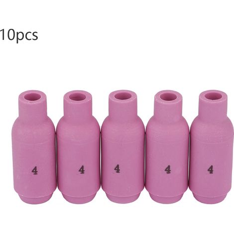 Yctze 10-teiliges Keramik-schweißdüsen-set 10n46-10n50 Für Mig/tig-schweißen, Hochtemperaturbeständig, Langlebig Und Zuverlässig (6 Mm Düse 10n50(4))