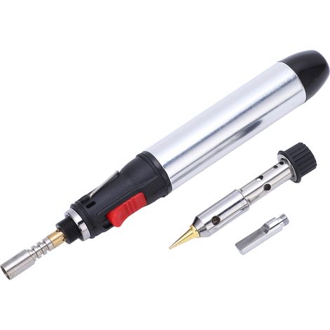 4-in-1 Gasschweißset, Kabelloser Schweißbrenner, Brenner, 12 Ml Füllvolumen