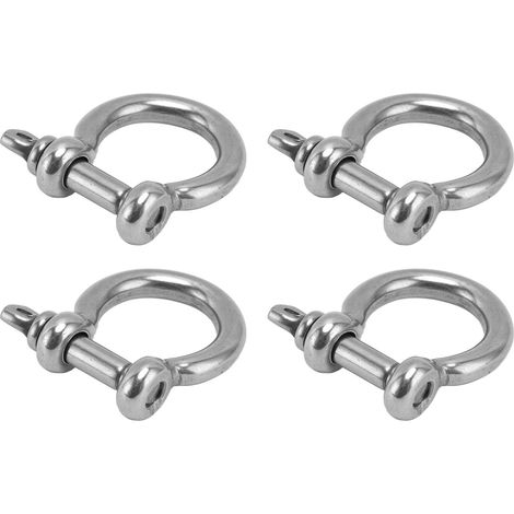 Schraubbolzen Aus Edelstahl 304, D-ring, Bogenförmig, Ersatz-ankerlastklemme, 4 Stück, M8
