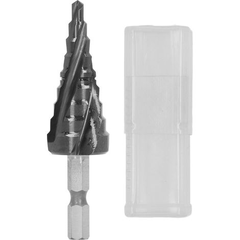 Kobalt-stufenbohrer, 89 Hrc Härte, Spiralnuten, 1/4"-sechskantschaft, 4 Bis 20 Mm, Zum Bohren Von Metall, Kupfer Und Aluminium