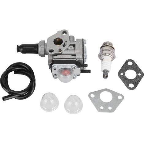 Vergaser-reparatursatz Mit Ölschlauchdichtung, Zündkerze, Gartengeräte-ersatzteile Für Kbh48a Rasenmäher, Freischneider