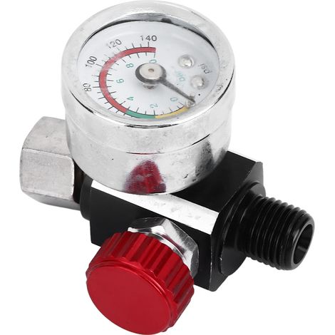 G1/4 140psi Luftdruckregler, Einstellventil Für Aerosol-farben-airbrush