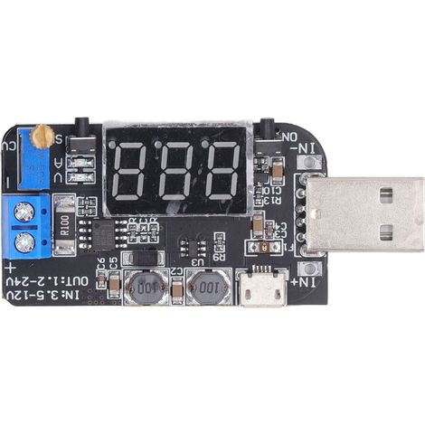 Aufwärts-/abwärtswandlermodul Dc 5v Auf 3,3v 9v 12v 18v 24v Usb-netzteilplatine
