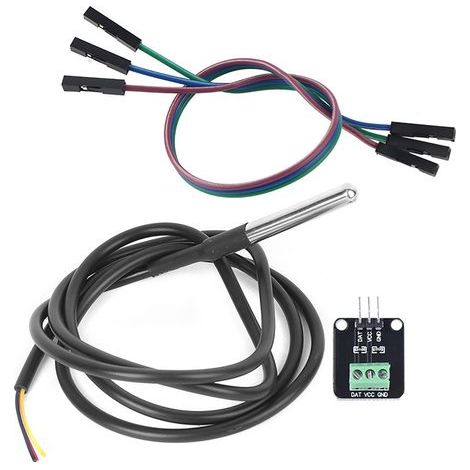 Digitaler Wasserdichter Temperatursensormodul-bausatz, Elektronische Bauteile