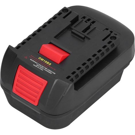Hyuduo 18v Akku-adapter-set Für Lithium-akku-werkzeuge Mit Messingbeschichtetem Stecker, Nylon 66 Fiberglas-material, 200 °c Hitzebeständig