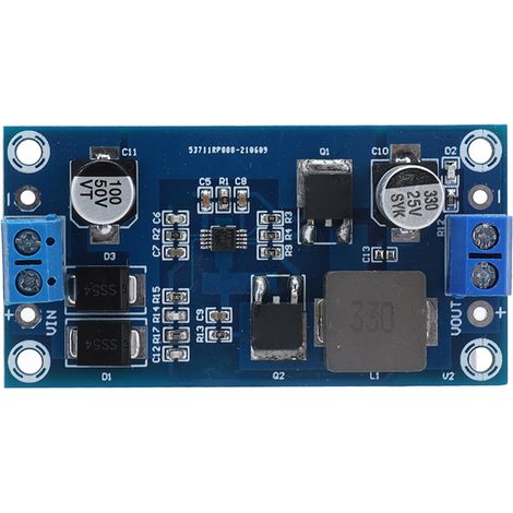 Dc-abwärtswandlermodul, 16-36v Eingang, 12v Ausgangsspannungsregler, 6a 75w Integrierter Wandler