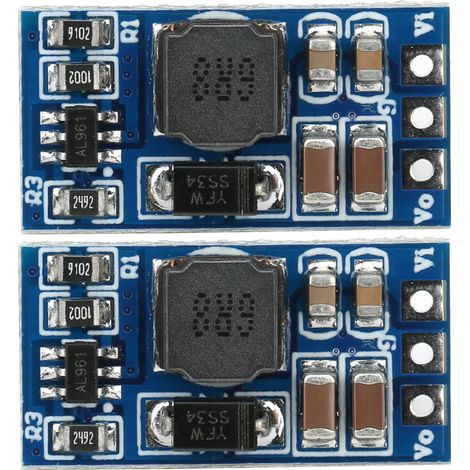 2-teiliges Dc-aufwärtswandlermodul Für 7w Led-motor 2,6-5,5 Auf 5v 6v 9v 12v Nd0412sa (ohne 6v-pin)