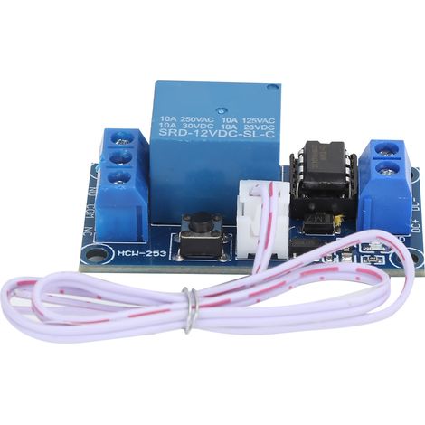 Bistabiles Relaismodul Mit 1 Start-stopp-taster, Selbstverriegelnder Elektronischer Steuerkomponente, Dc12v