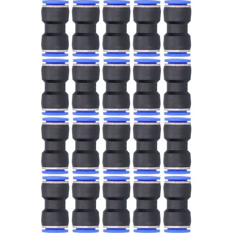 Gerade Pneumatische Reduzierverbinder, Druckminderungsarmaturen Für P16-14-luftschläuche, 20 Stück
