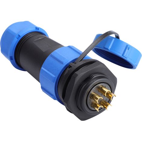 Ip68 Wasserdichter Kunststoff-luftfahrtstecker Sp21 5-polig (5 Pins)