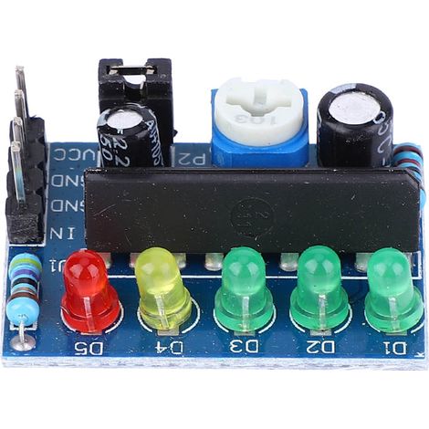 Audiopegelanzeigeplatine, Ka2284-chip-netzteilmodul, Stabile 3,5v-12v-leistung Für Elektronische Produkte