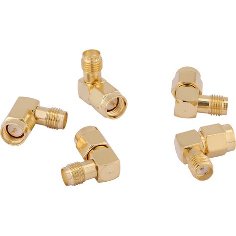 Breiter Frequenzbereich -65 °c Bis 165 °c, Impedanz: 50 Ω, Sma-stecker, 90°-winkeladapter (stecker Auf Buchse), Digitale Kommunikation Für Industrielle Elektrische Anwendungen