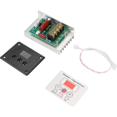 Elektronischer Ac220v 8000w-regler, Hohe Leistung, Scr-drehzahlregler, Motorsteuerung