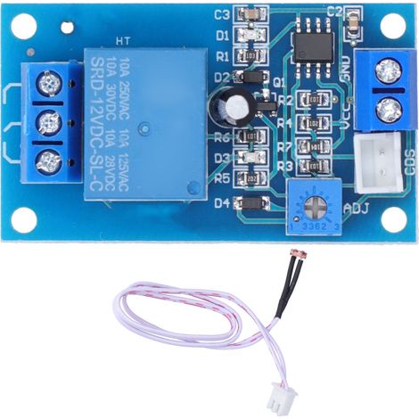 Lichtsteuerungsrelaismodul, Automatische Helligkeitsregelung, Einfache Installation, Fotowiderstand Zur Straßenbeleuchtungserkennung