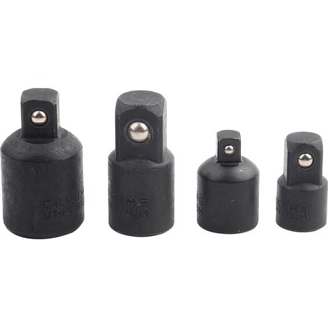 Steckschlüssel-reduzierstück, 1/2"-auf-3/8"-schlüsseladapter, 4-teiliges Schraubendreher-konverterset Mit Vier Adaptern Für Verschiedene Steckschlüssel.