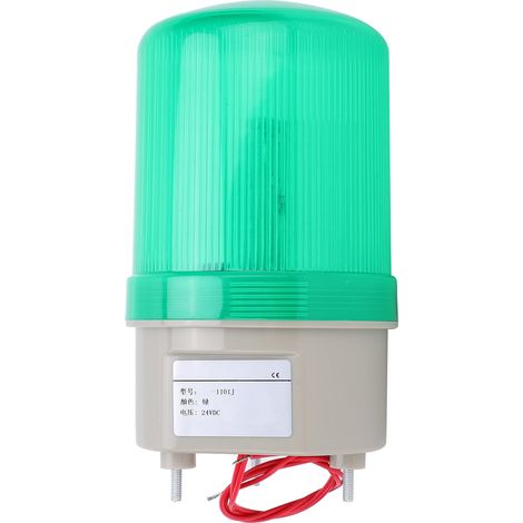 Berm Grüne Led-warnleuchte Mit Blitzlichtfunktion Für Einsatzfahrzeuge, 5 W, 24 V Dc