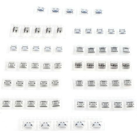 Mini-usb-smd-anschluss, Edelstahlbuchse, 12 Verschiedene Industrielle Steuerungskomponenten, 60 Stück