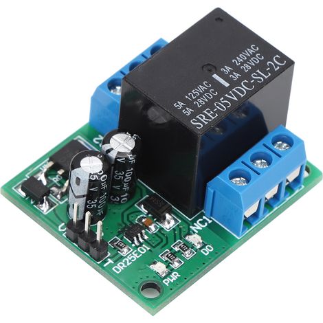 Dr25e01 Dpdt-relaismodul, Zweipolige Bistabile Platine, Selbstverriegelnd (dc6-24v)