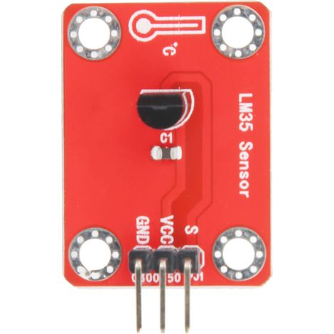 Lm35 Diy-temperatursensormodul, Kompatibel Mit Micro:bit (3,3 V – 5 V Dc).