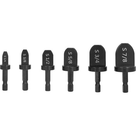 Bohrer-set, Schwenkwerkzeug, Praktisch, Vielseitig Einsetzbar, Rohraufweiter, 6-teiliger Sechskant-bohrerschaft