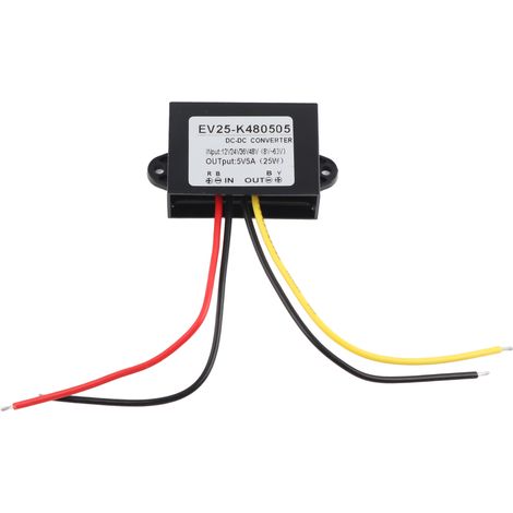 Dc/dc-abwärtswandler-netzteilmodul 12 V/24 V/36 V/48 V Auf 5 V 5 A