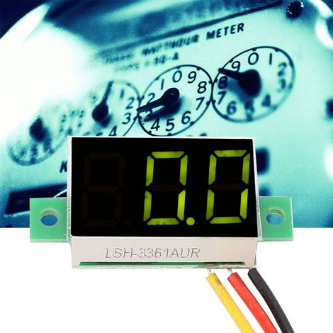 Dreileiter-voltmeter, Stabiles Digitales Voltmeter, Genaue Gleichspannungsmessung Für Industrielle Anwendungen, Ideal Zur Messung Der Werksspannung.